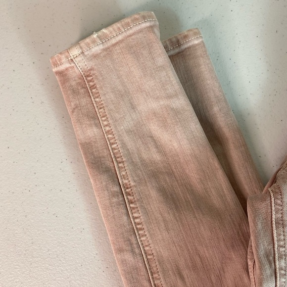 Express High Rise Pink Ankle Leggings - Picture 2 of 6